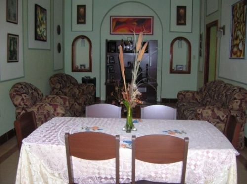 'Living  and Dining room' Casas particulares are an alternative to hotels in Cuba. Check our website cubaparticular.com often for new casas.